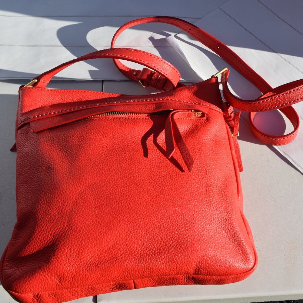 Leather Red Hispter with wallet